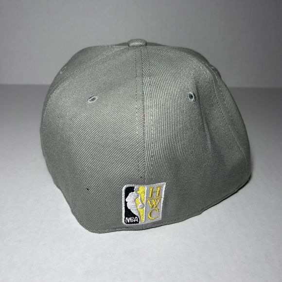 Mitchell & Ness Mens Hat Boston Celtics The 1986 NBA Finals Gray Fitted 7 1/4 - Picture 5 of 8
